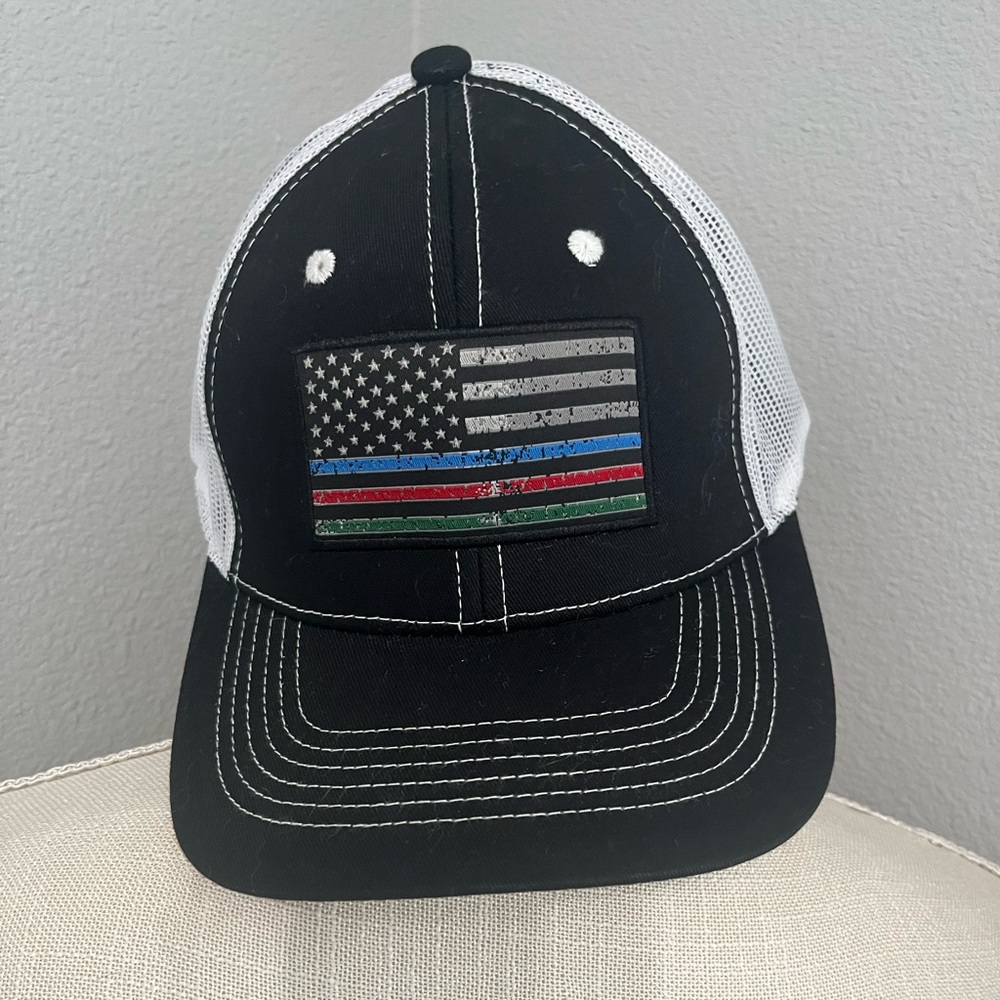 Snapback Justin American Flag hat NWOT